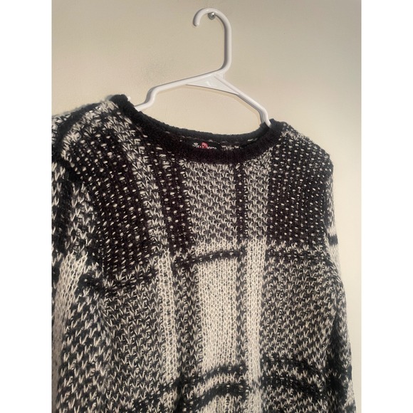 Royal Bones Daang Goodman Plaid Goth Grunge Dark Academia Sweater Size‎ Small - Picture 3 of 12